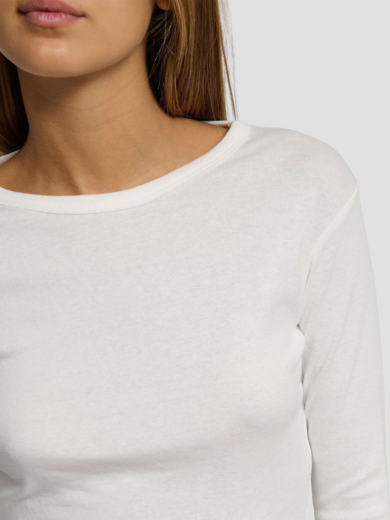 T-SHIRT BASIC MANICHE LUNGHE GRILLINO252 OFFWHITE SUITE BENEDICT 