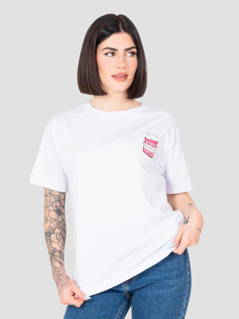 PRINTED TEE SHIRT63 ANTIDEPRESS BIANCO GROOVE 