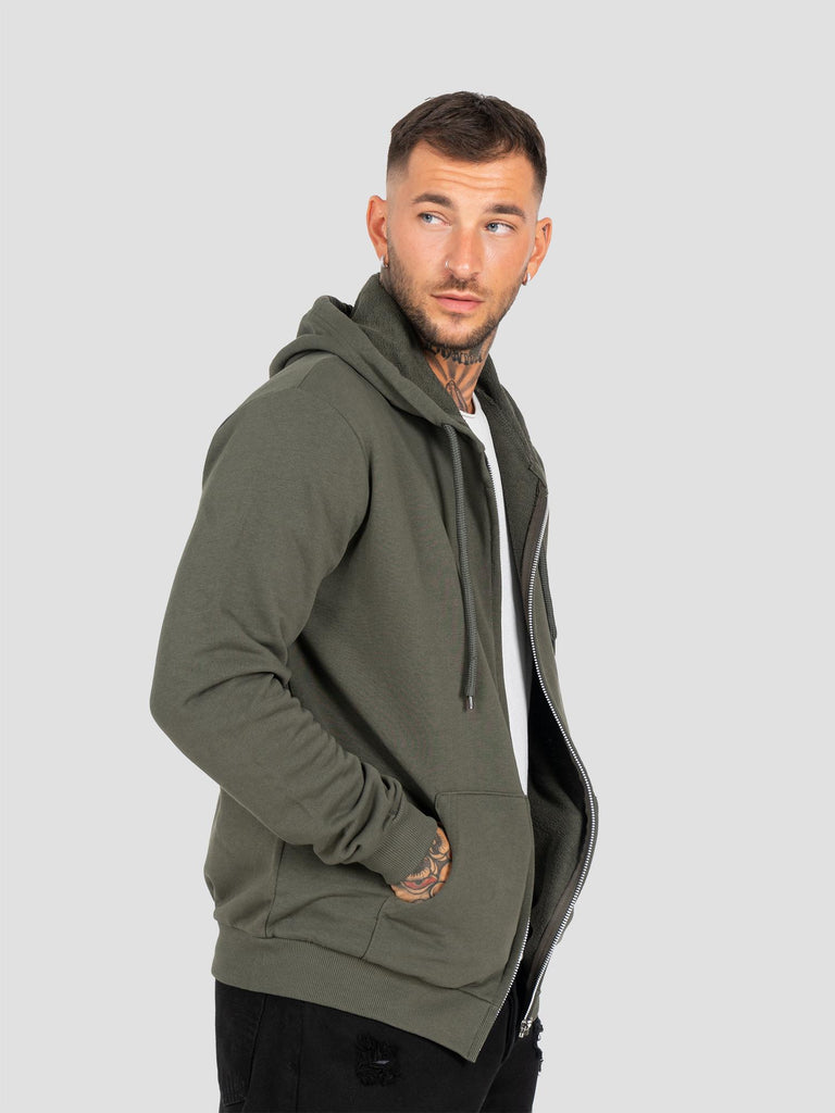 ZIP CAPPUCCIO PESO MEDIO BARL308 MILITARE GROOVE 