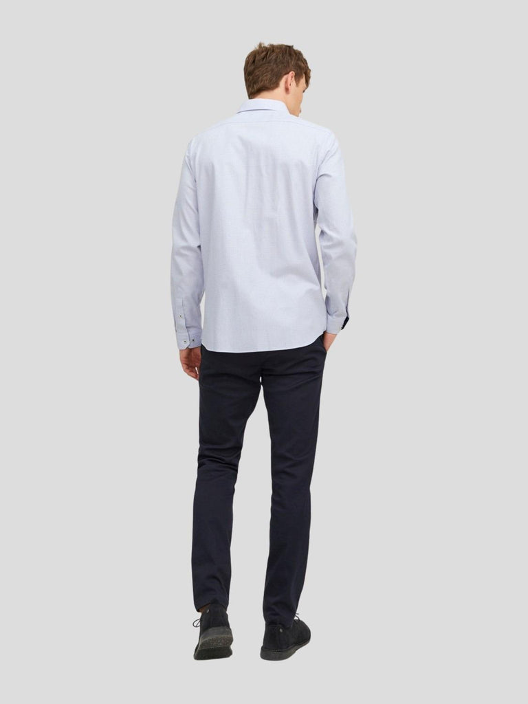JPRBLAPARKER DETAIL SHIRT L/S NOOS 12238034 WHITE JACK&JONES 