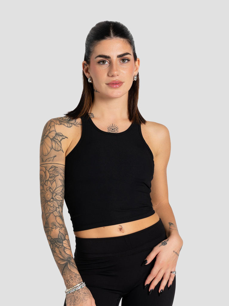 CANOTTA COSTINE IMBOTTITO TECHTOP002 NERO GROOVE 