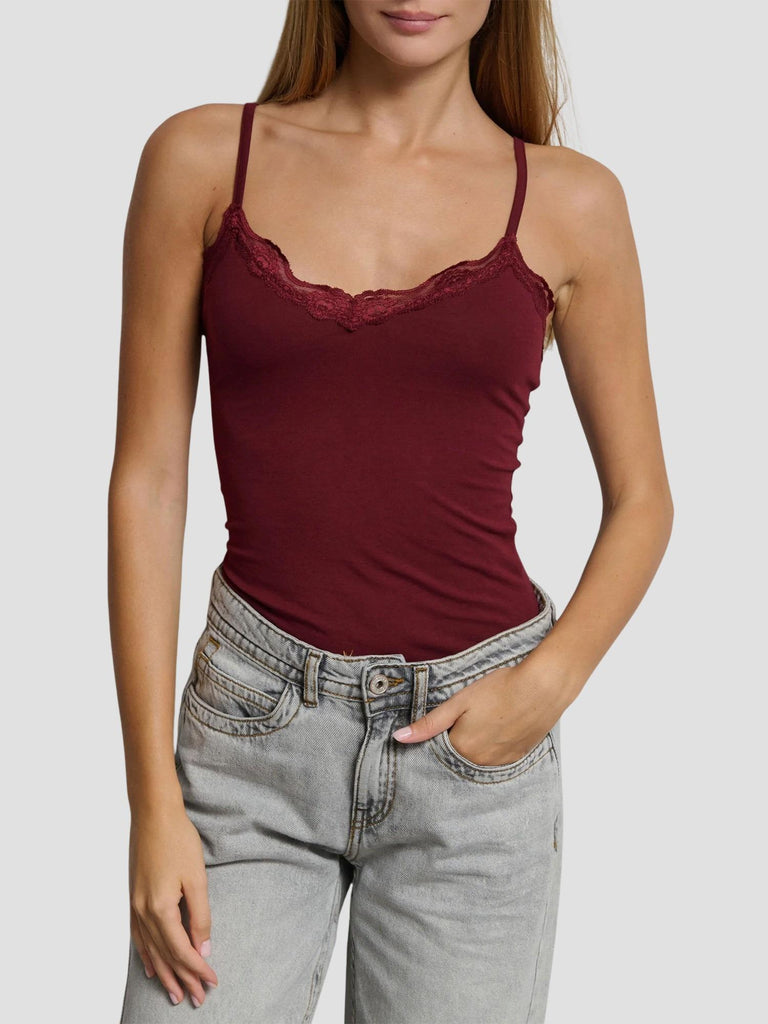 BODY CON PIZZO BETULLA BORDEAUX SUITE BENEDICT 