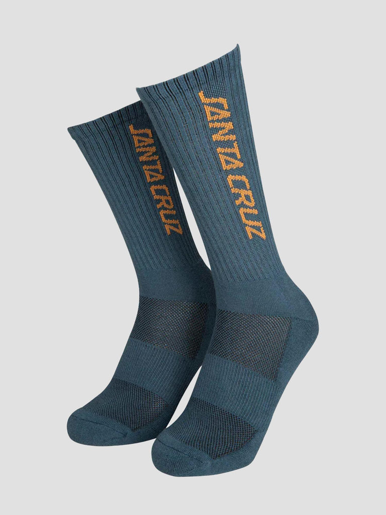 STRIP SOCKS (3 PACK) SCK0597 DARK CHERRY NAVY SANTA CRUZ 