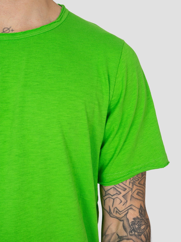 JERSEY FIAMMATA TAGLIO VIVO BARL1 VERDE ACIDO GROOVE 
