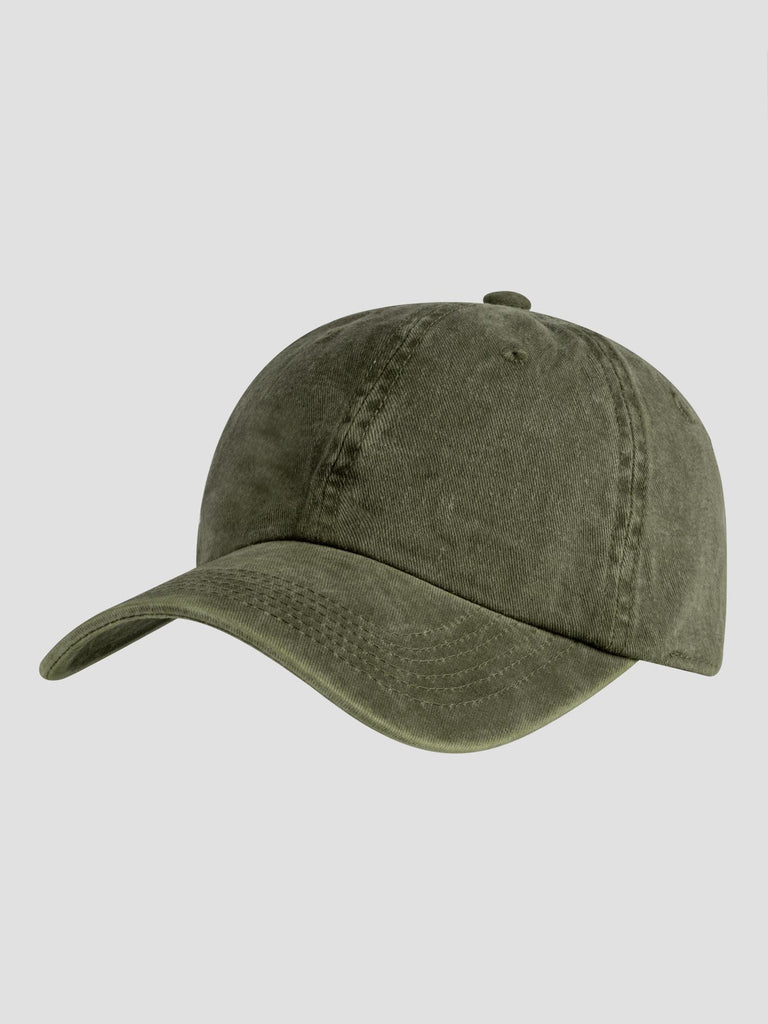 STONE WASHED CAP012 MILITARY GROOVE 
