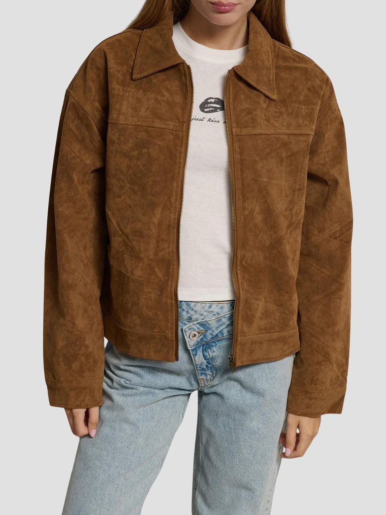 GIACCA EFFETTO CAMOSCIO OPORTO CAMEL SUITE BENEDICT 