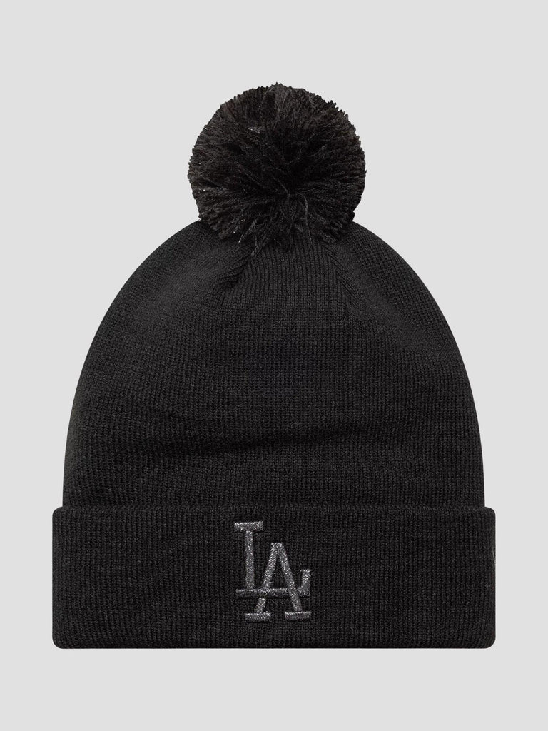METALLIC BOBBLE BEANIE 60691350 BLACK NEW ERA 