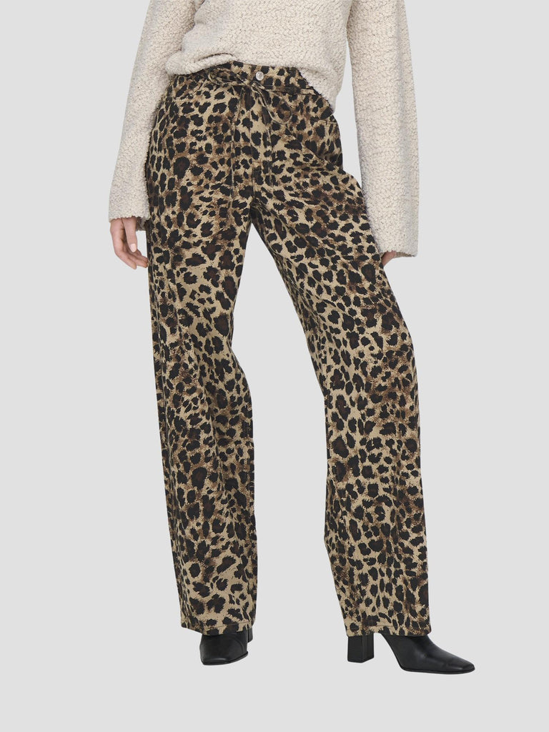 ONLGIANNA MW STRAIGHT BELT PANT PNT 15344919 LIGHT TAUPE 32 ONLY 