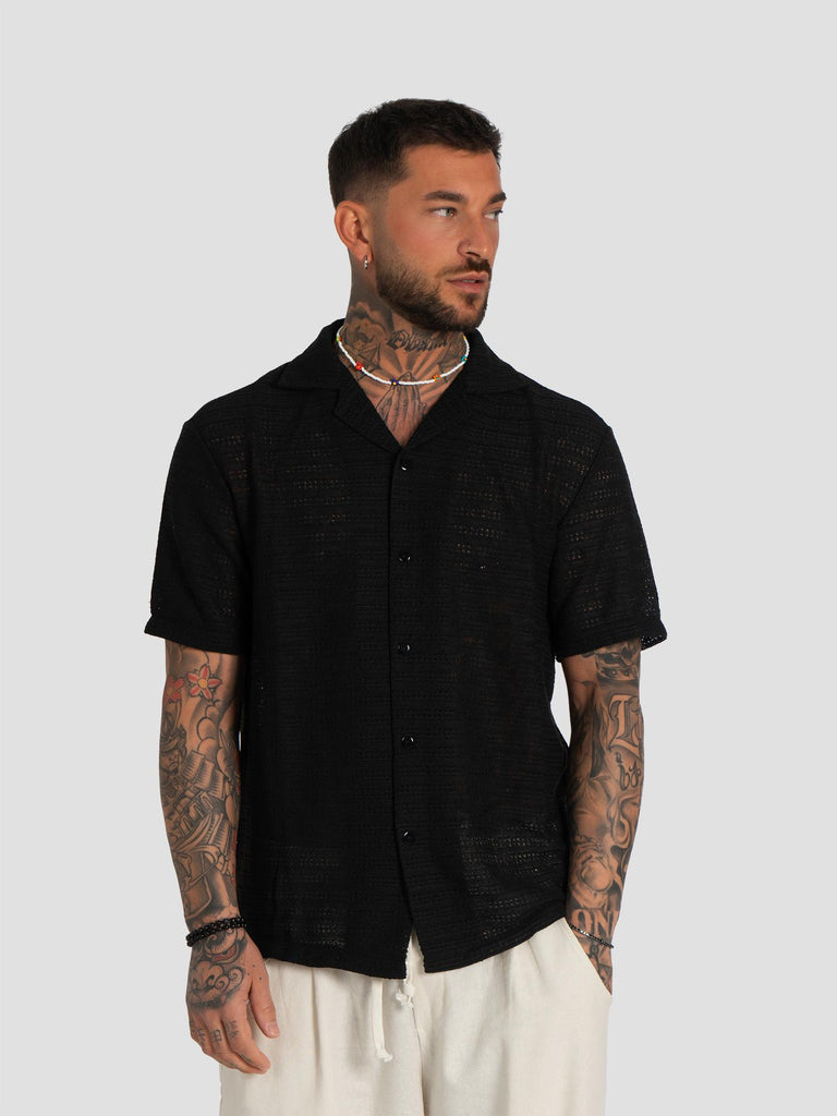 GROOVE SHIRT012BLACK
