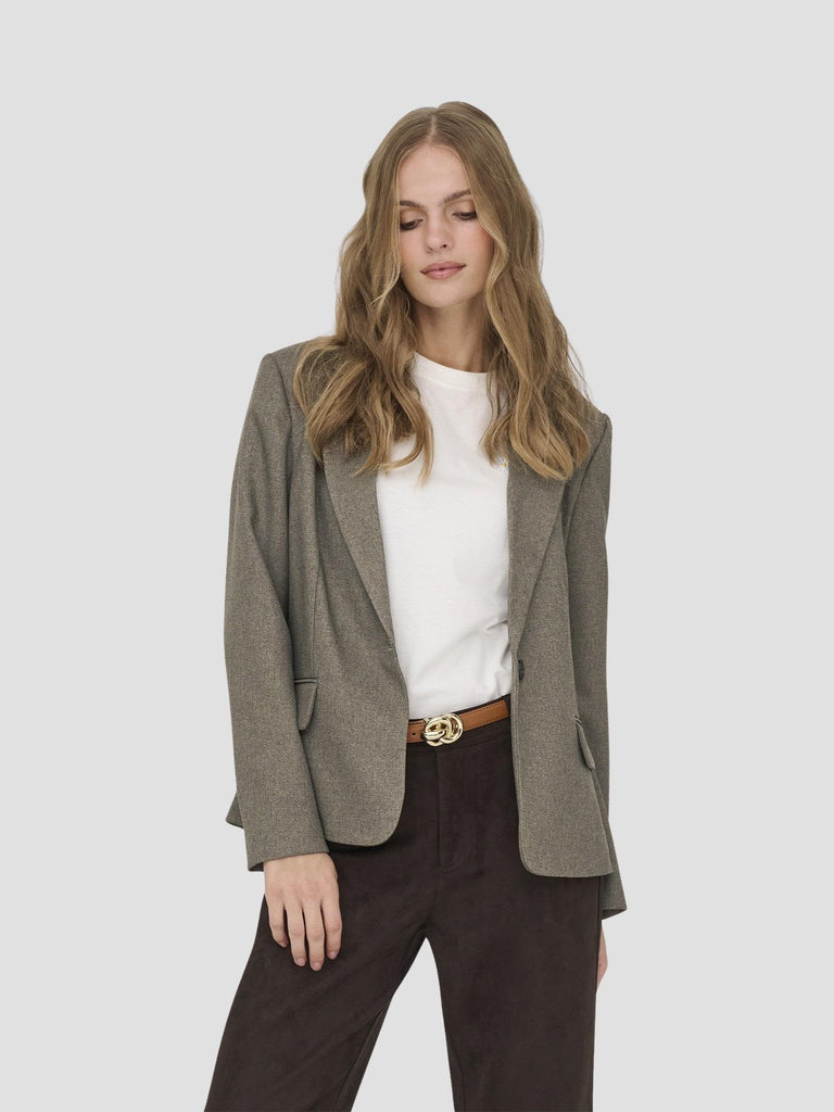 JDYHAYES L/S BLAZER TLR 15356639 TEAK JACQUELINE DE YONG 