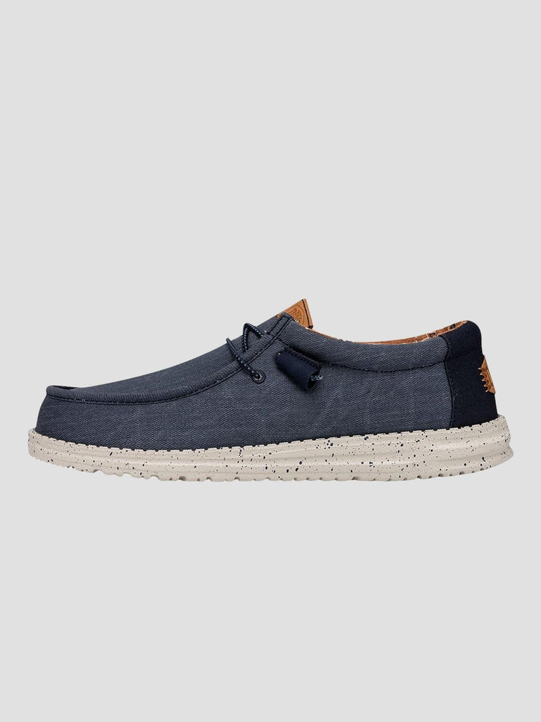 WALLY WASHED CANVAS 40296 410 HEY DUDE 