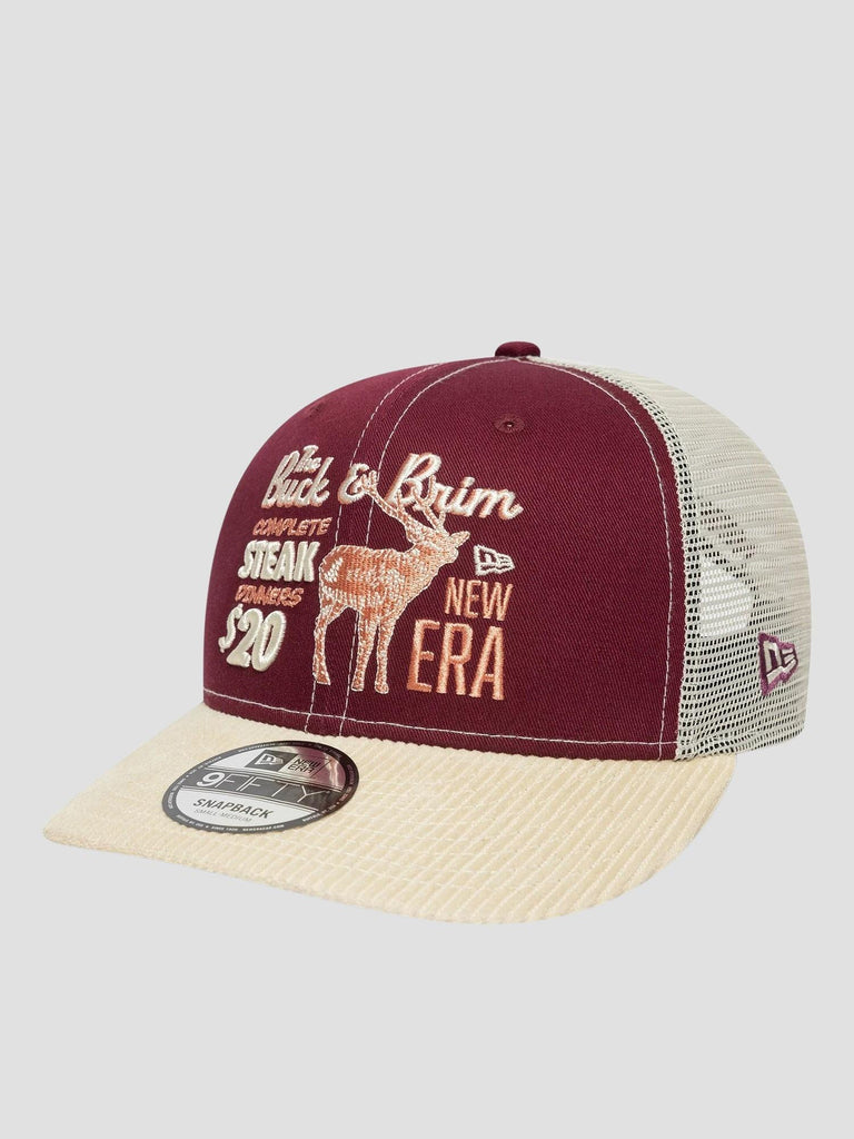 HEADWEAR LIFESTYLE MALE 950 60691082 DARK RED NEW ERA 