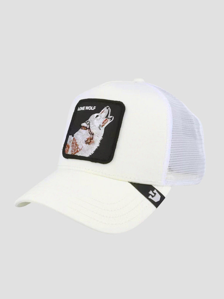 ANIMAL SERIES LONE WOLF WHITE GOORIN 