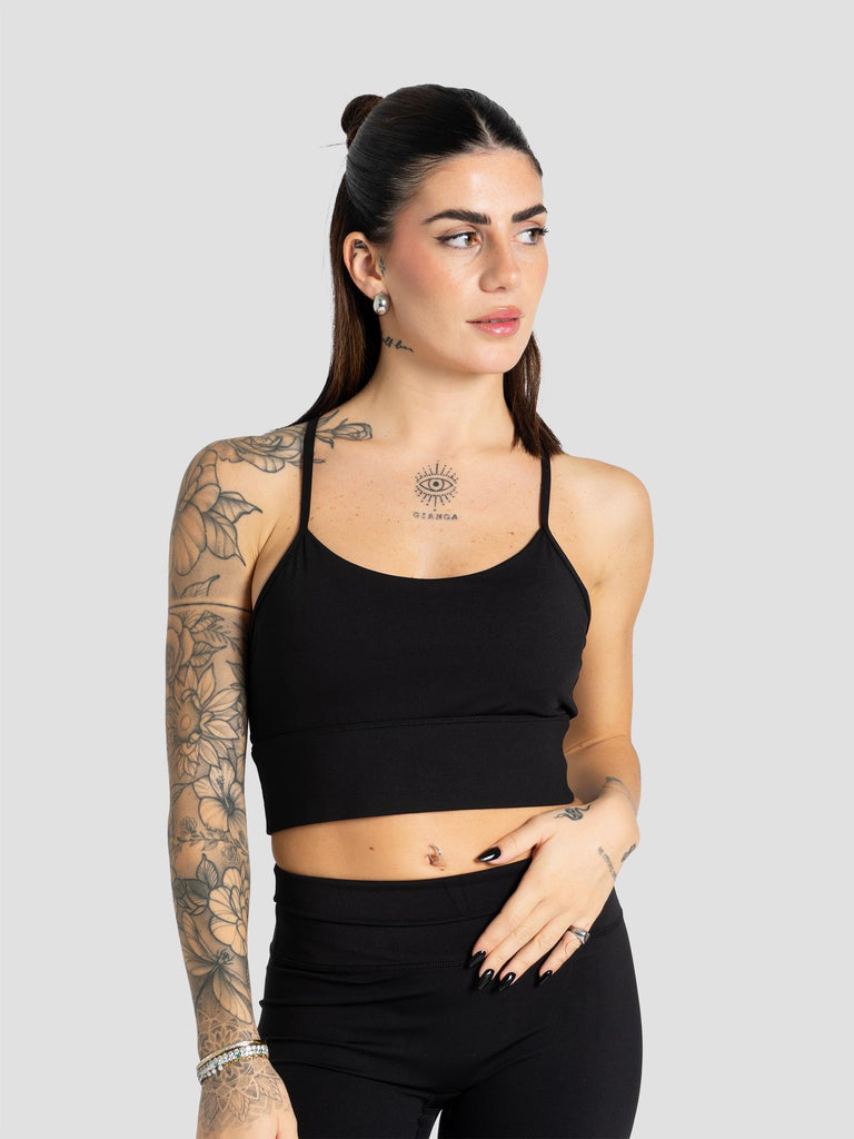 TOP TECNICO IMBOTTITO TU TECHTOP001 NERO GROOVE 