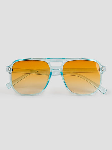 COLORED LENSES DOUBLE SUN001/03 BLUE ORANGE GROOVE 