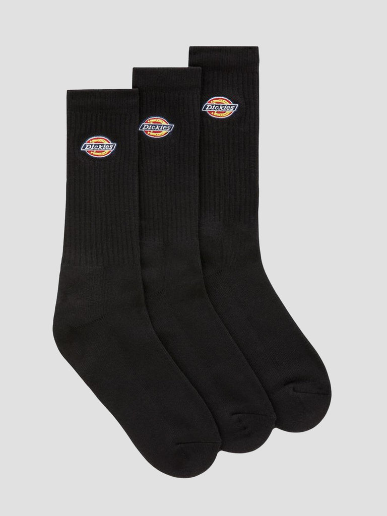 VALLEY GROVE SOCKS 4X82 BLK1 DICKIES 