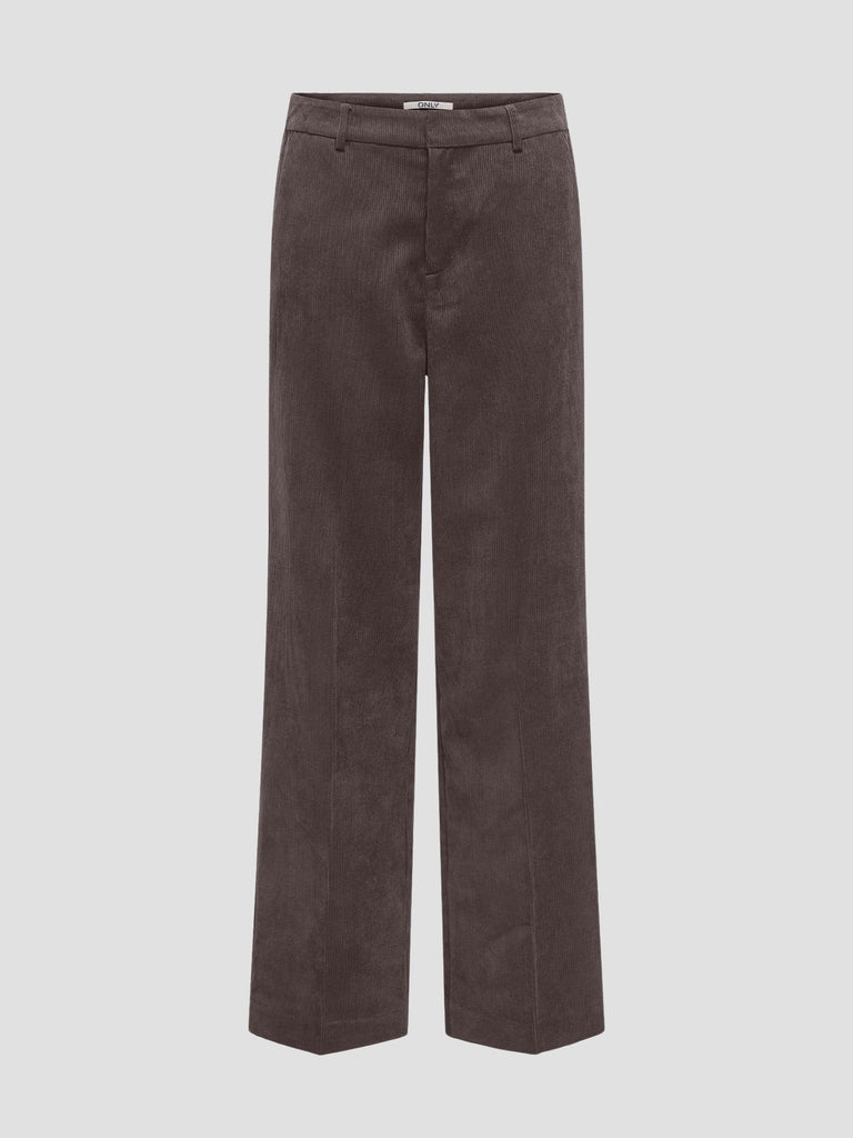 ONLKATEY LIFE HW WIDE CORD PANT CC PNT 15351303 SEAL BROWN ONLY 