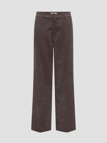 ONLKATEY LIFE HW WIDE CORD PANT CC PNT 15351303 SEAL BROWN ONLY 