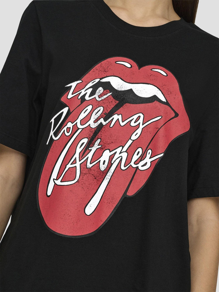 ONLROLLING STONES LIFE S/S TOP BOX JRS 15345922 BLACK ONLY 