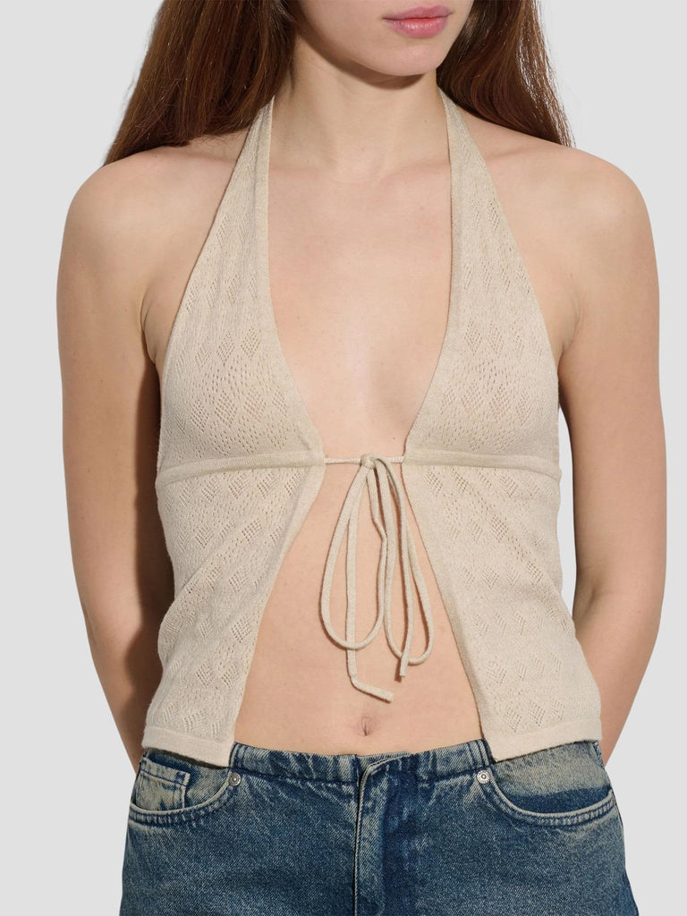 TOP IN MAGLIA CON LACCETTO PHOLLY CORDA SUITE BENEDICT 