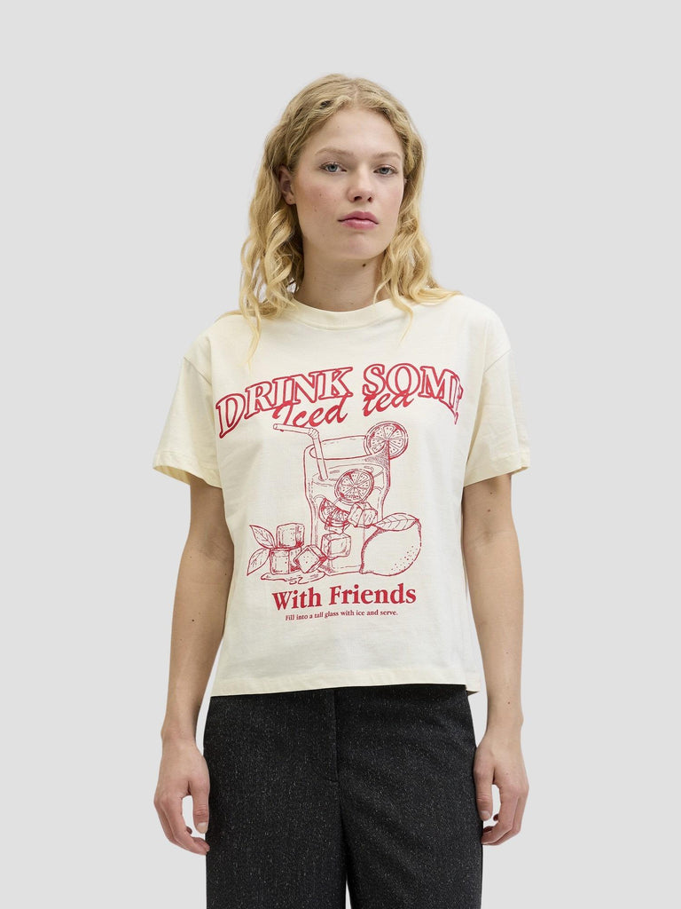 JXLUCY RLX SS PRINT TEE JRS 12281187 VANILLA ICE JJXX 