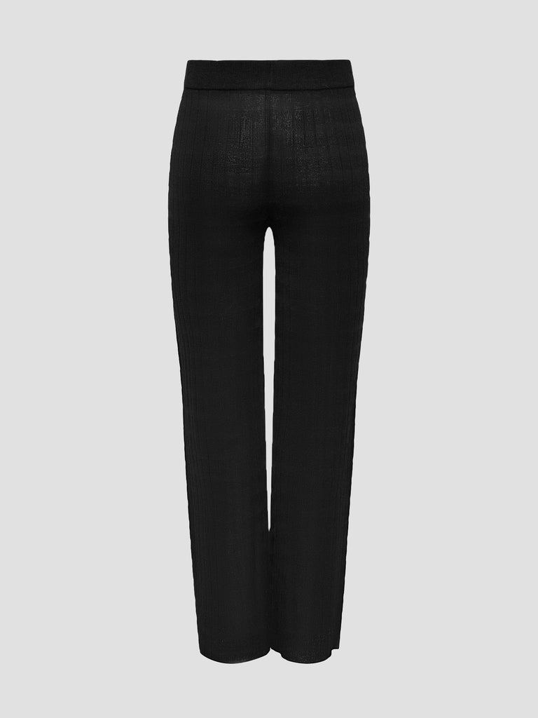 ONLTARA MW RIB CC PANT KNT 15351645 BLACK ONLY 