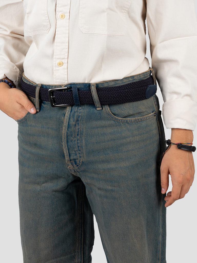 BELT ROPE NEW BUCKLE GRO4006 BLU A002 GROOVE 