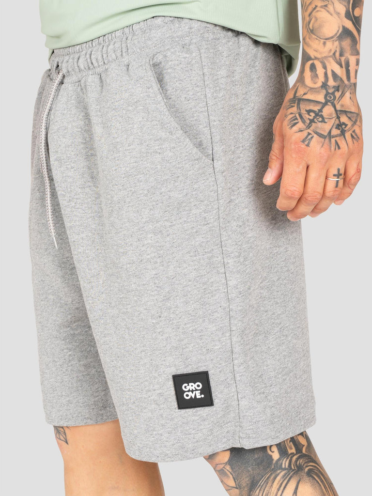 GROOVE BERMUDA FELPA PATCH BARL207 GRIGIO MELANGE GROOVE 