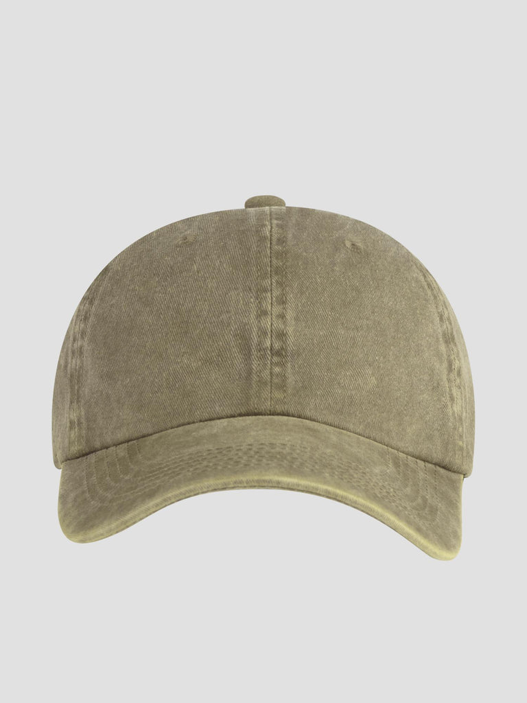 STONE WASHED CAP012 KAKI GROOVE 