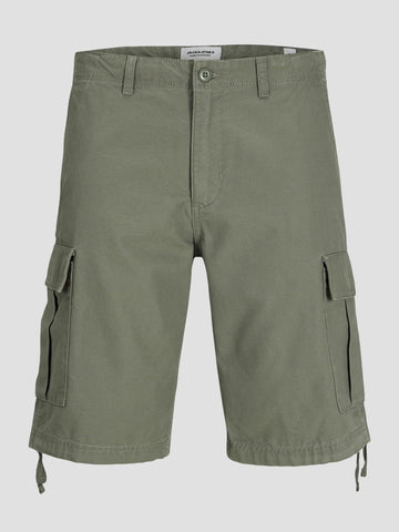JPSTCOLE BARKLEY CARGO SHORTS MID SN 12248685 AGAVE GREEN JACK&JONES 