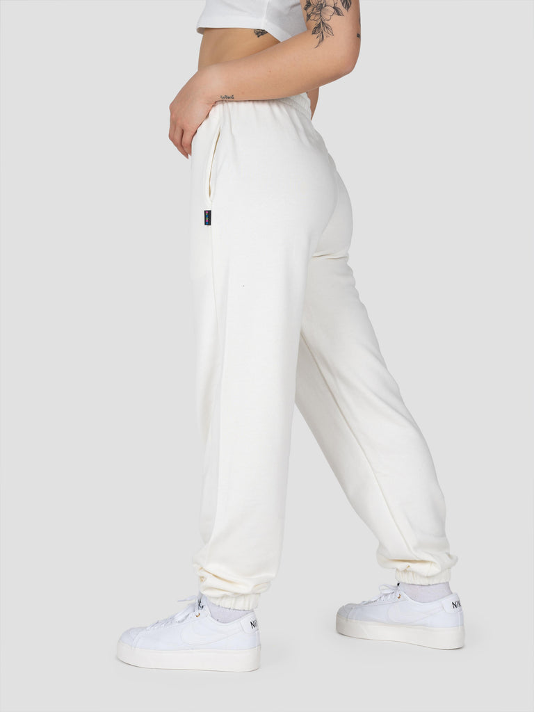 JOGGER FELPA LARGE PESO MEDIO SWEPAN404W PANNA GROOVE 