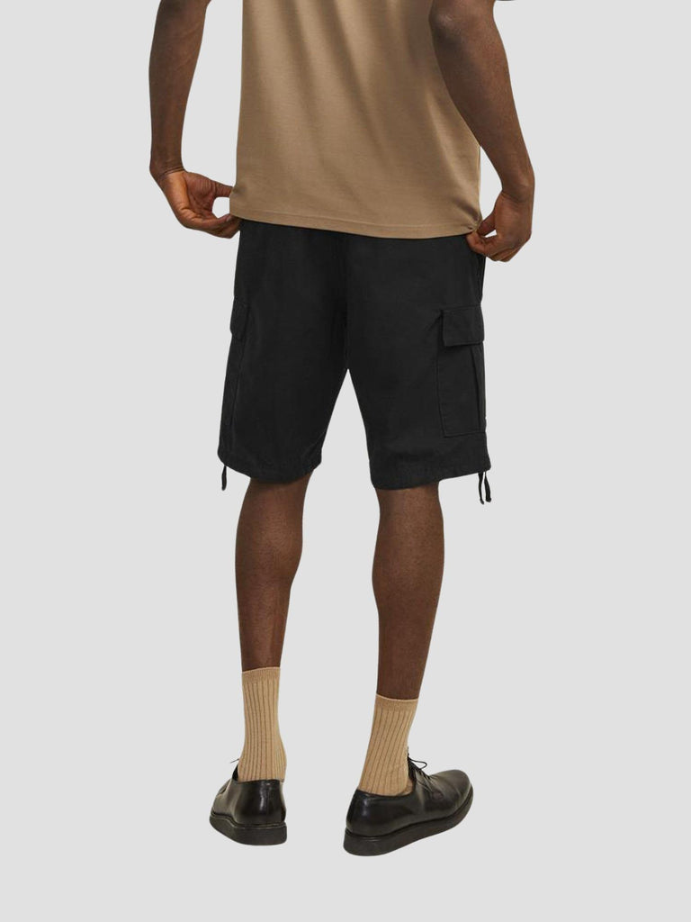 JPSTCOLE BARKLEY CARGO SHORTS LNG SN 12248685 BLACK JACK&JONES 
