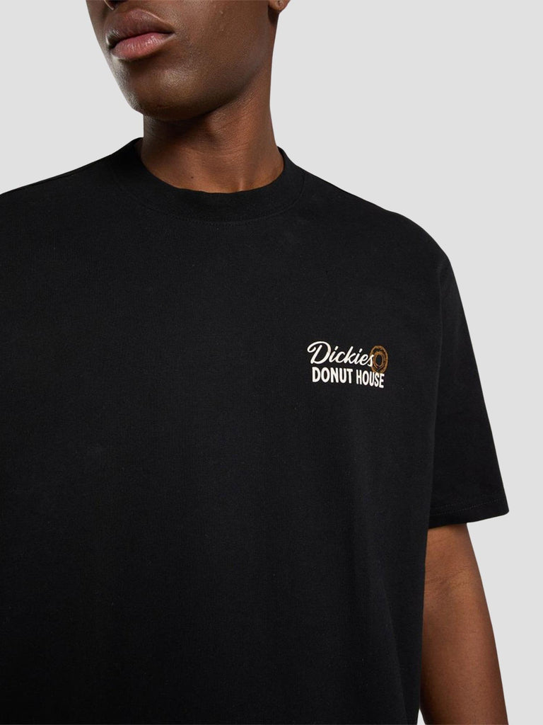 DONUT HOUSE TEE SS 87QN BLK1 DICKIES 