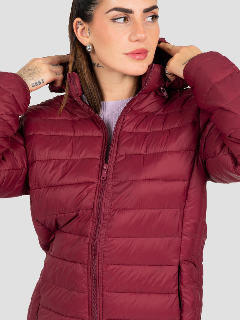 DOWNJACKET JKT009W BORDEAUX GROOVE 