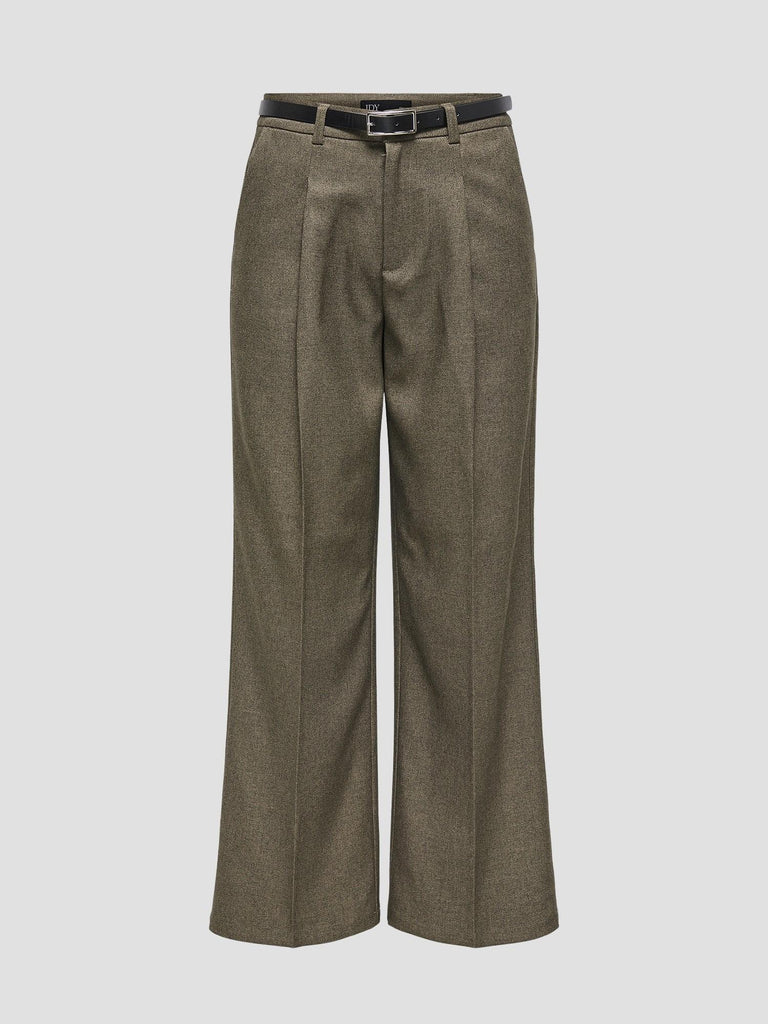 JDYHAYES HW BELT PANT TLR 15356645 TEAK JACQUELINE DE YONG 