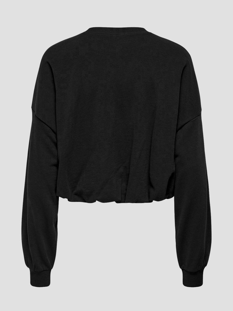 ONLFIE L/S BALLOON UB SWT 15356118 BLACK ONLY 