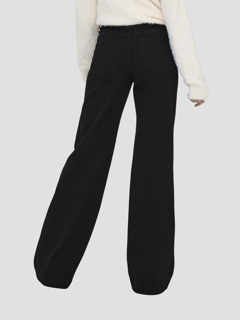 ONLMADISON-ROYAL HW WIDE DNM BF GUA 15358210 BLACK DENIM ONLY 