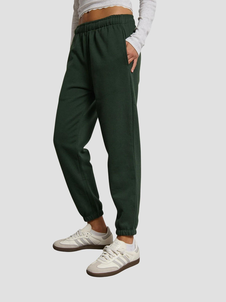PANTALONE JOGGER FELPATO NIGEL252 DK GREEN SUITE BENEDICT 
