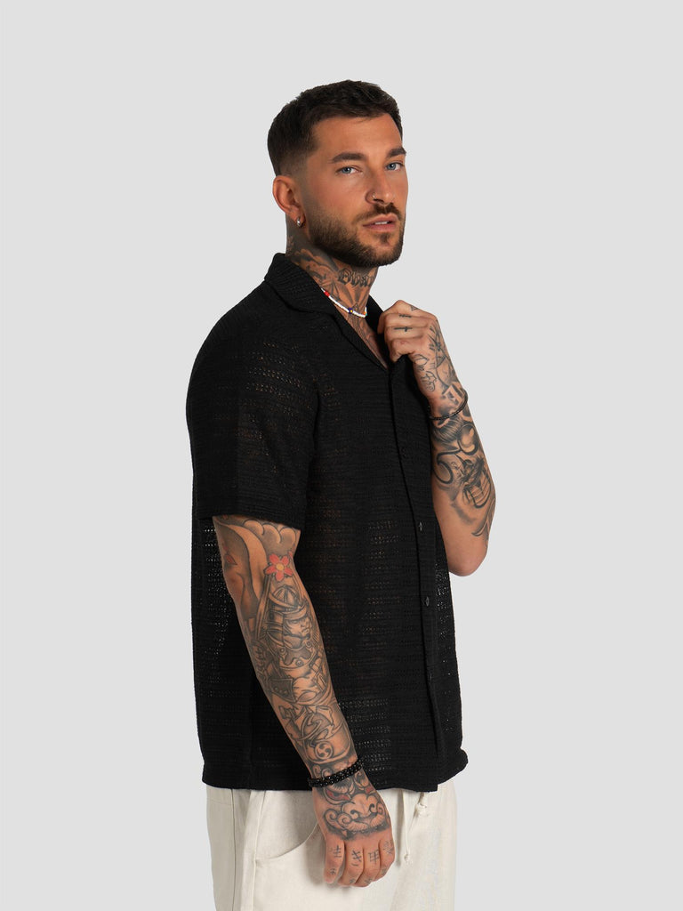 GROOVE SHIRT012BLACK
