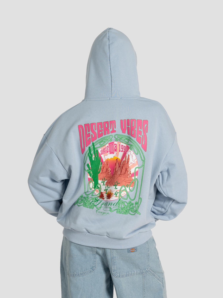 HOODIE PRINTED SWEAT62 DESERT CELESTE GROOVE 