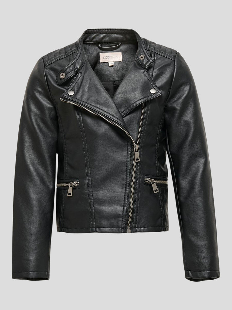 FREYA FAUX LEATHER BIKER OTW NOOS 15198182 BLACK ONLY 