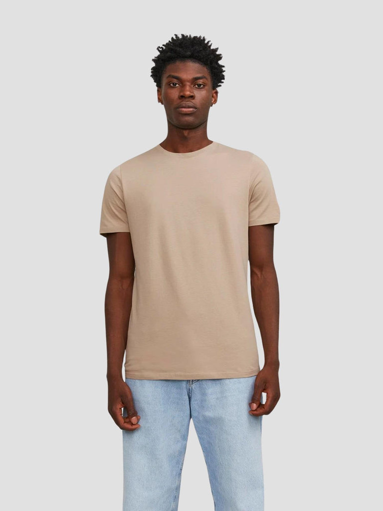 ORGANIC BASIC TEE SS O-NECK NOOS 12156101 CROCKERY JACK&JONES 