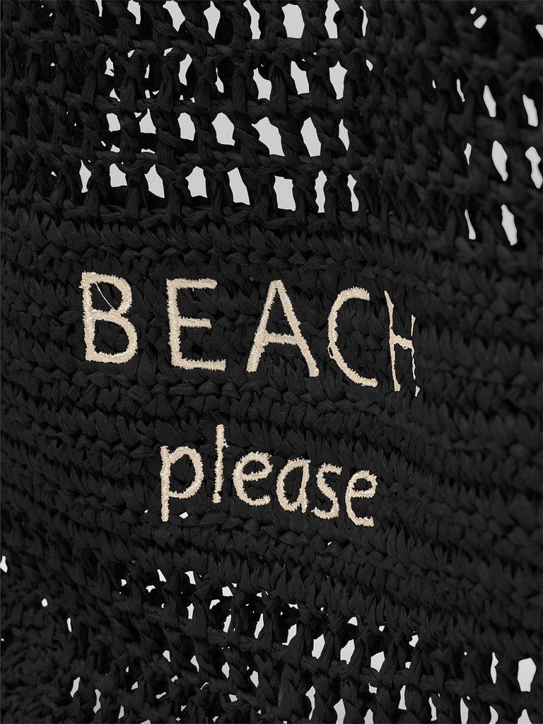 ONLVIOLET BEACH SUMMER SHOPPER BAG ACC 15340179 BLACK ONLY 