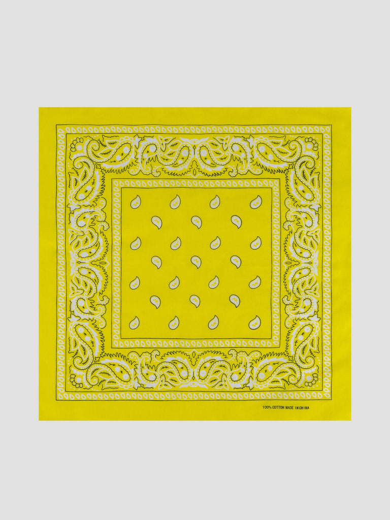 CLASSIC BANDANA BAN01 YELLOW GROOVE 