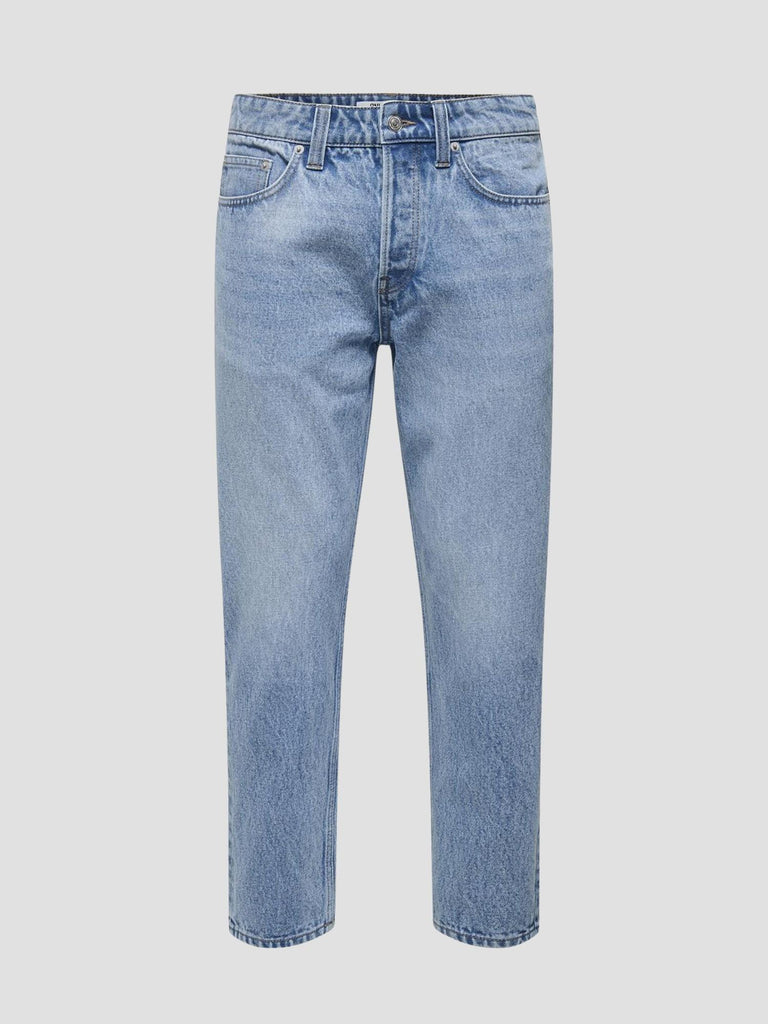 ONSAVI CROPPED 2887 BOX PIM DNM 32 22032887 LIGHT BLUE DENIM ONLY&SONS 