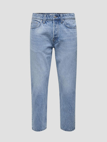 ONSAVI CROPPED 2887 BOX PIM DNM 32 22032887 LIGHT BLUE DENIM ONLY&SONS 