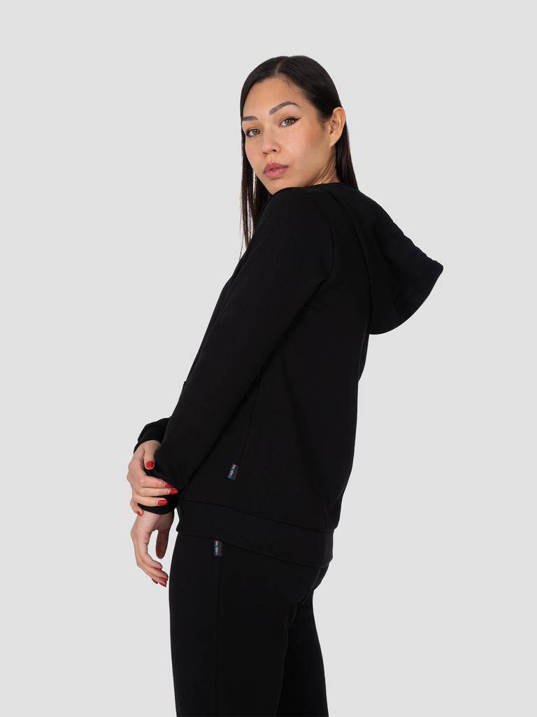 ZIP CAPPUCCIO PESO MEDIO BARL308W NERO GROOVE 