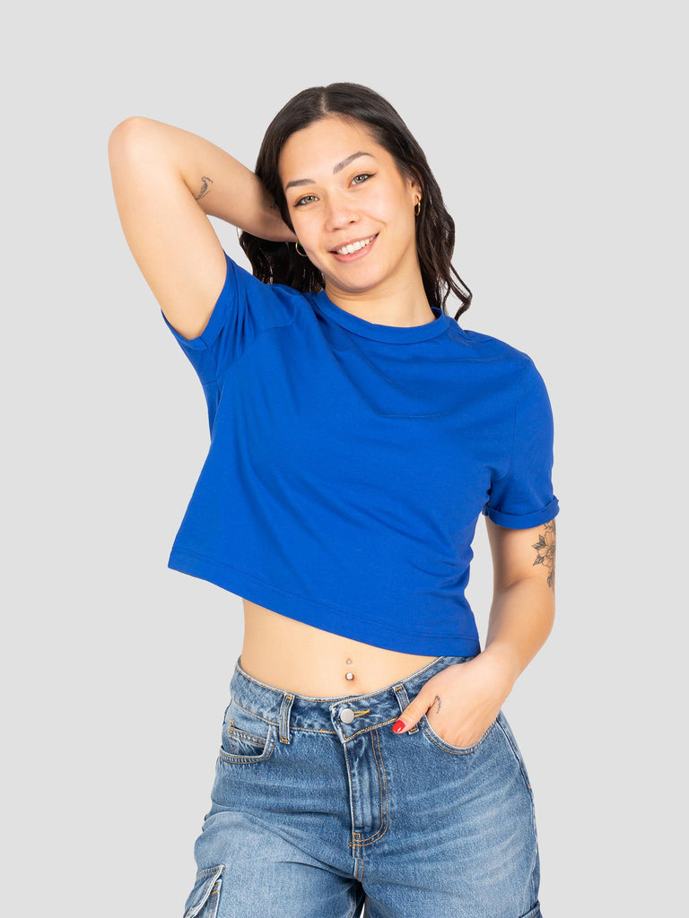 CROPPED JERSEY BARL102W ROYAL GROOVE 