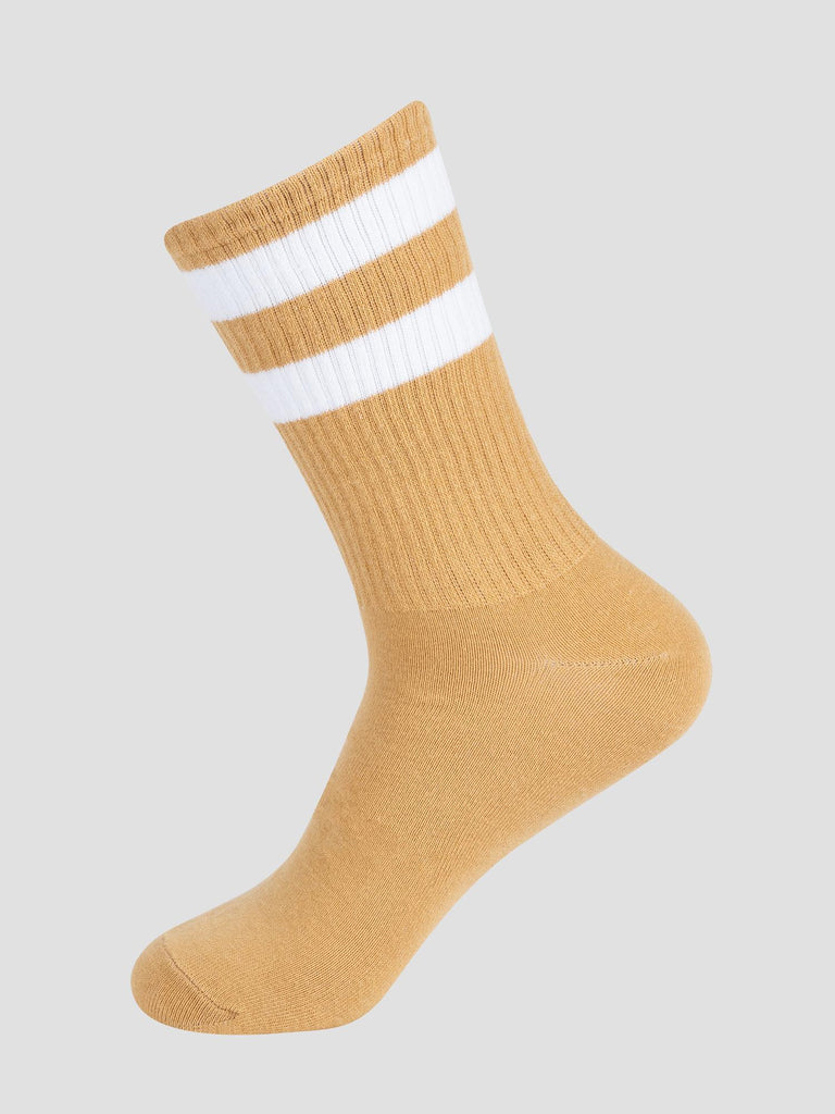 CREW SOCKS GRO1015 BEIGE GROOVE 