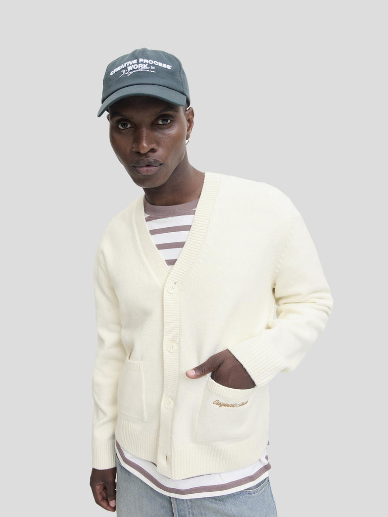 JORNORREBRO KNIT CARDIGAN LN 12282732 SEA SALT JACK&JONES 